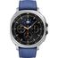 Galaxy Watch 8 Classic | 46 мм | 4G LTE | Black | Hybrid/Blue | S/M/L, Тип ремешка : Hybrid, Размер корпуса : 46 мм, Цвет: Black, Цвет ремешка: Blue, Размер ремешка : S/M/L, Подключение часов : Bluetooth / Wi-Fi + 4G LTE, изображение 3
